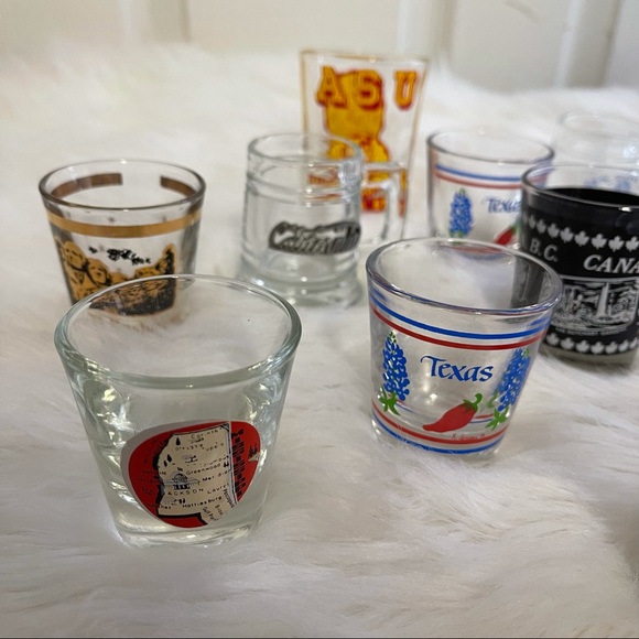 Libbey Shot Glasses United States State HI NY MS - Picture 11 of 12